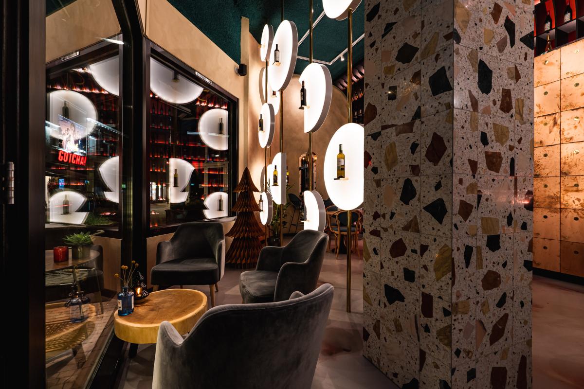 Interieur wijnbar Wien in Weert