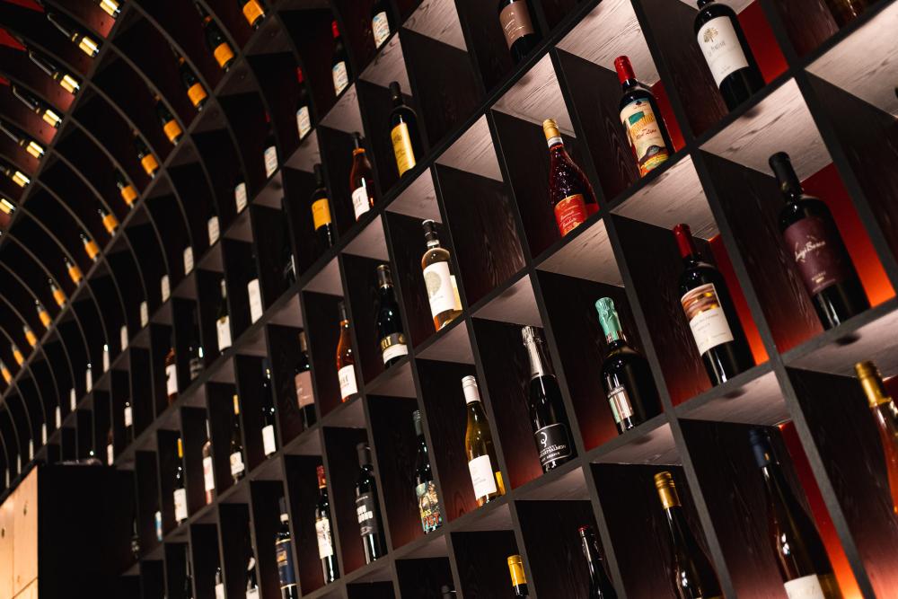 Wijnbar interieur Wiên