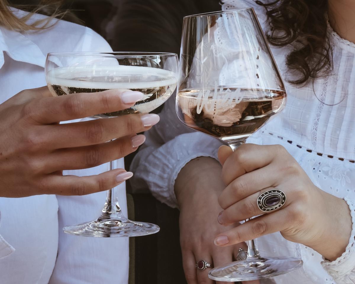 Proost tijdens tasting sunday