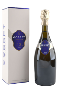Champagne Gosset, Champagne AC 12 ans de Cave a minima + giftbox
