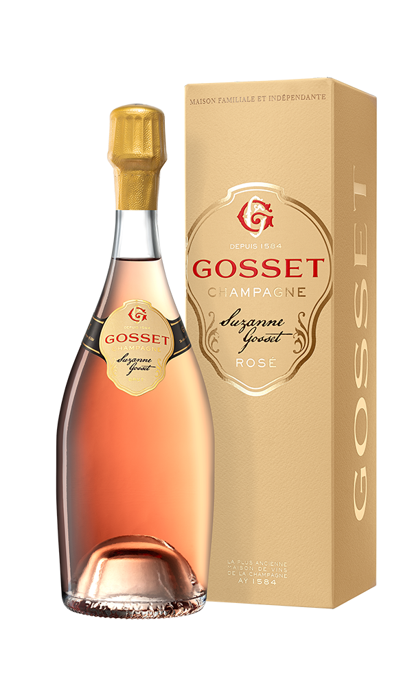 Champagne Gosset, Champagne AC Cuvée Suzanne Gosset, Rosé in giftbox