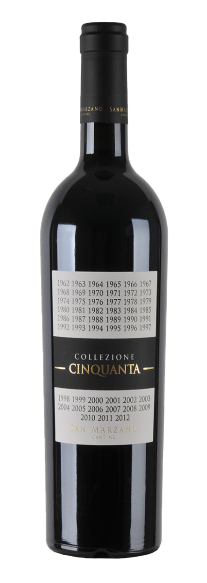 San Marzano, Vino Rosso d'Italia Collezione Cinquanta + 6