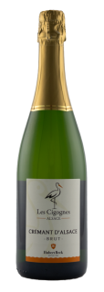 Domaine Hubert Beck, Crémant d'Alsace AC Cremant Brut Cigognes GC