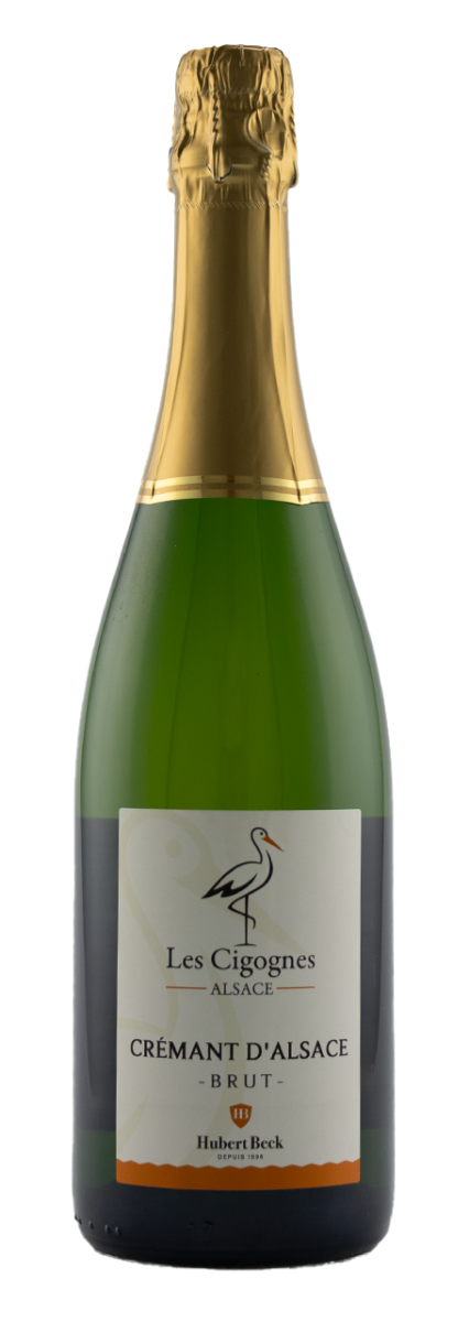 Domaine Hubert Beck, Crémant d'Alsace AC Cremant Brut Cigognes GC