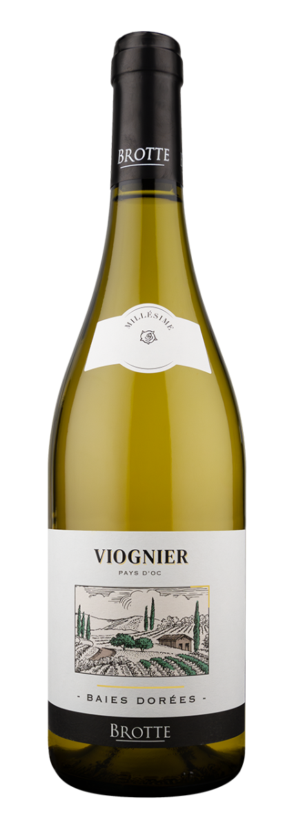 Brotte, Pays d'Oc IGP Baies dorée, Viognier