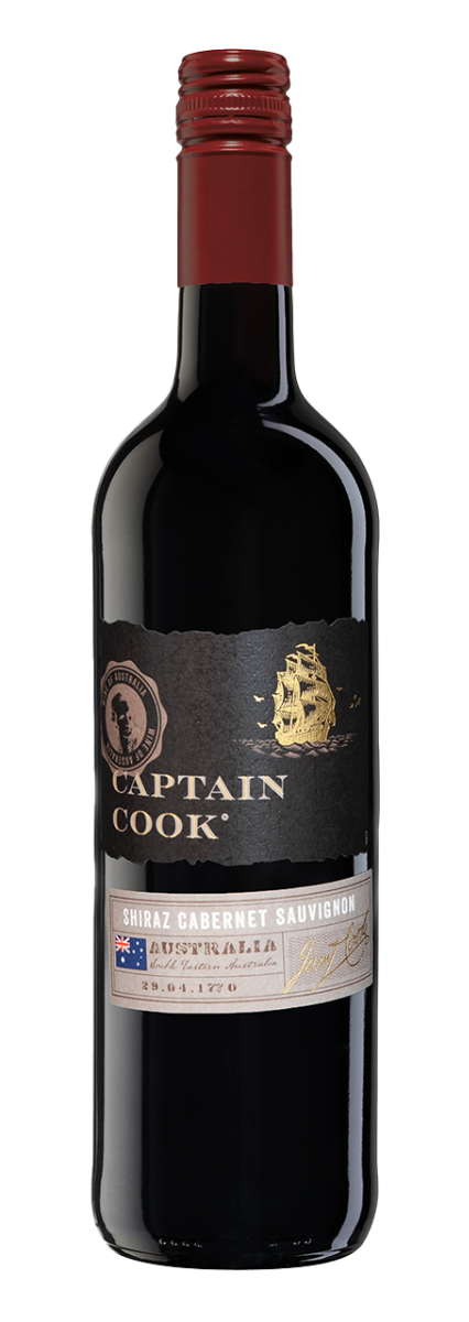 Captain Cook, South Eastern Australia Shiraz-Cabernet Sauvignon