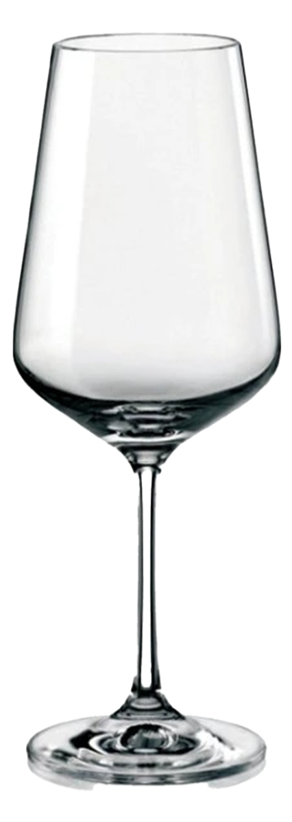 Crystalex,  Sandra Rode wijnglas 450 ml.