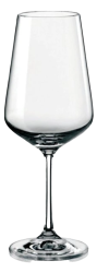 Crystalex,  Sandra Rode wijnglas 450 ml.