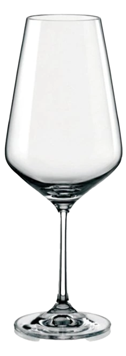 Crystalex,  Sandra Rode wijnglas 550 ml.