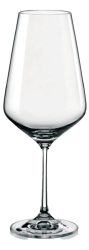 Crystalex,  Sandra Rode wijnglas 550 ml.