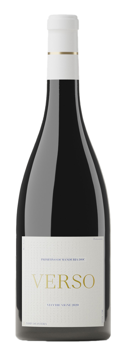 Campi Deantera, Primitivo di Manduria DOC Verso, Vecchie Vigne