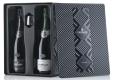 Ferrari,  Black tin Gift box voor 2 fles + Stopper (Fles niet inbegrepen)