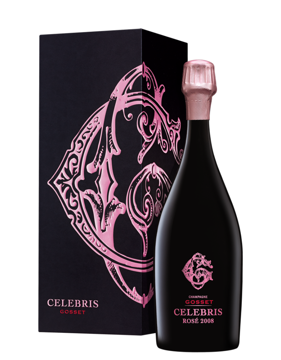 Champagne Gosset, Champagne AC Celebris Rosé Brut in Giftbox