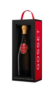 Champagne Gosset,  Black and Red gift box 1 btl