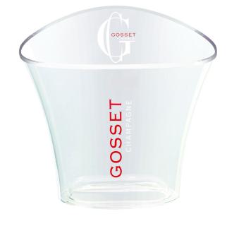 Champagne Gosset,  Plexiglazen Champagnerkoeler voor 1 fles