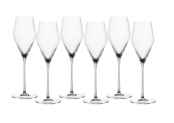 Spiegelau,  Definition Champagne Glass 25 cl., Doos met 6 glazen