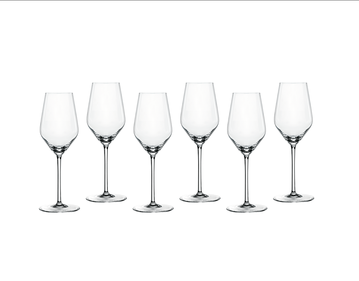Spiegelau,  Style, Wijn / Champagneglas - Doos met 6 glazen