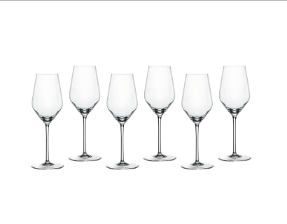 Spiegelau,  Style, Wijn / Champagneglas - Doos met 6 glazen