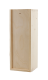 Houten kist,  1-vaks met schuifdeksel, geschikt voor Champagnefles