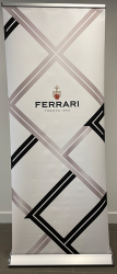 Ferrari,  Roll up banner White